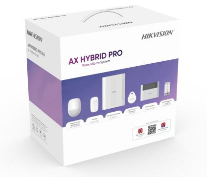 KIT DE ALARMA HYBRID CABLEADA HIKVISION (DS-PHA64-Kit-WB)