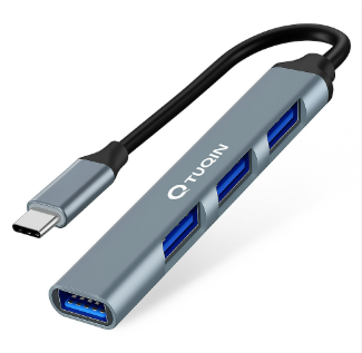 ADAPTADOR TUQIN HB02 TIPO Y 4 PUERTO USB